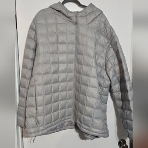 The North Face Mens Big Thermoball Eco Hoodie Jacket Grey Size 4X NWT